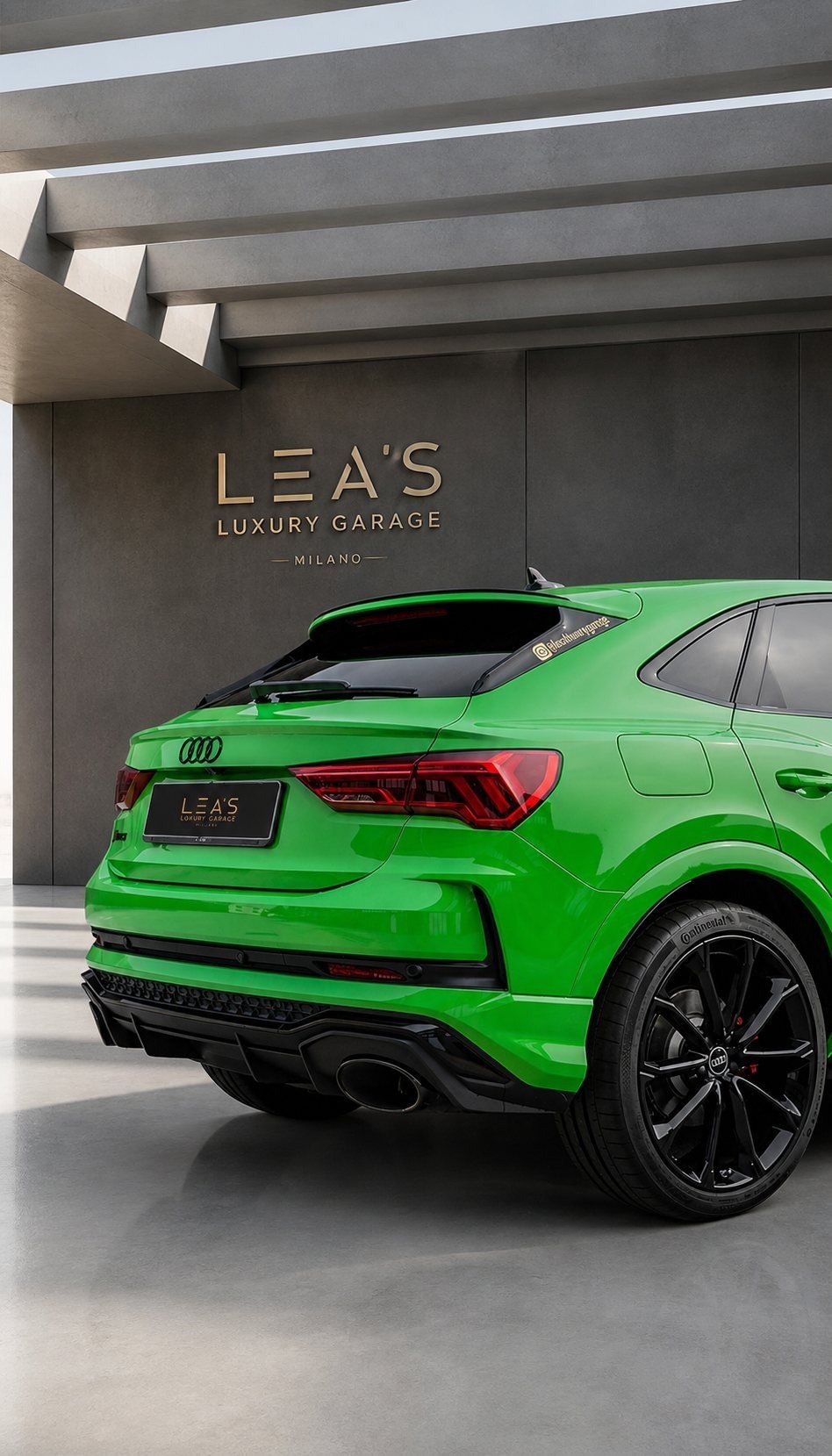 Rent Audi RSQ3 Sportback in Milan, LEA’S Luxury Garage